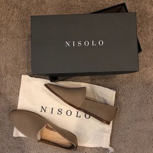 BRAND NEW Nisolo Nora flats. Never worn!